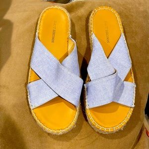 Matt Bernson light blue sandals